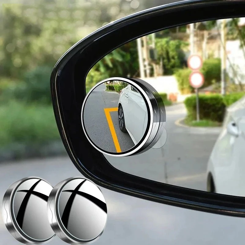 Blind Spot Mirror Wide Angle Convex 2Pcs - 2pcs Round Convex Wide-angle Car Mirror