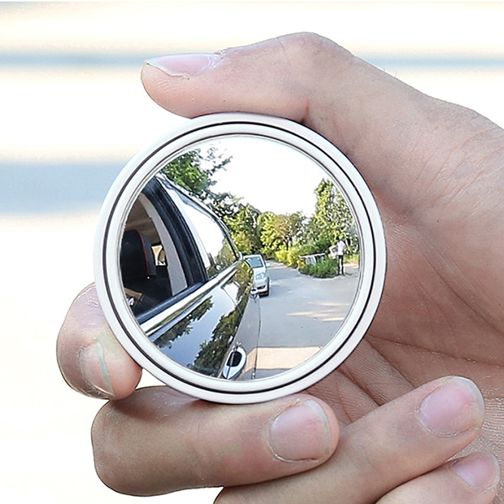 Blind Spot Mirror Wide Angle Convex 2Pcs - 2 Pcs Car Round Frame Convex