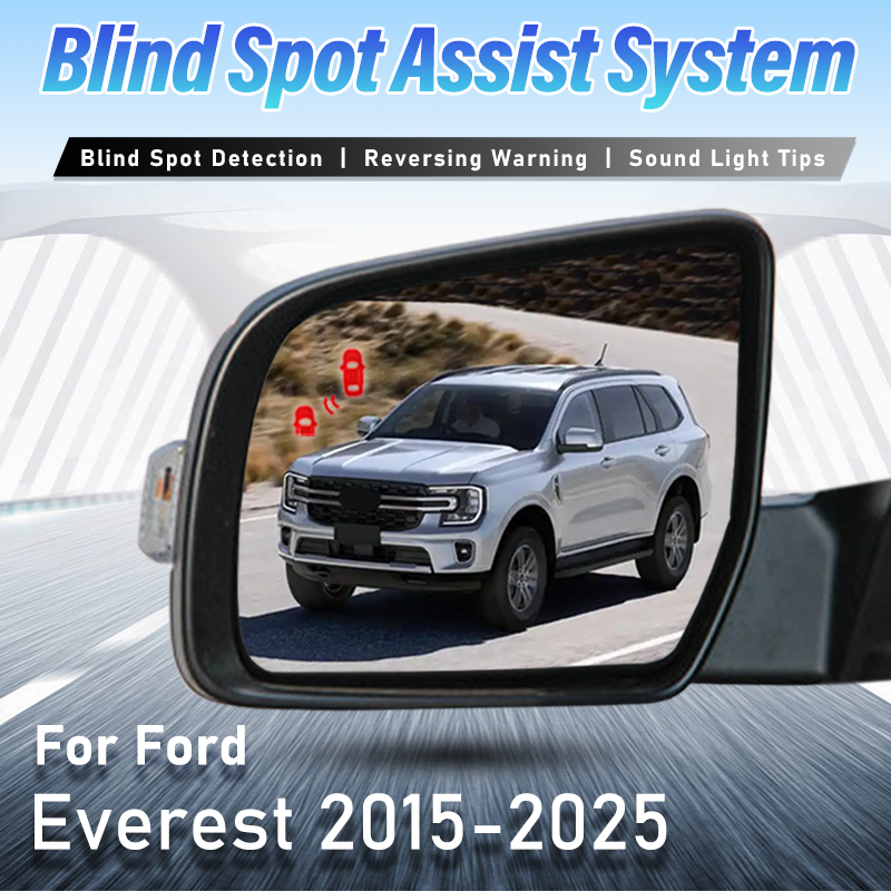 Millimeter Wave Radar Blind Spot Warning - For Ford Everest 2015-2020 BSA BSM