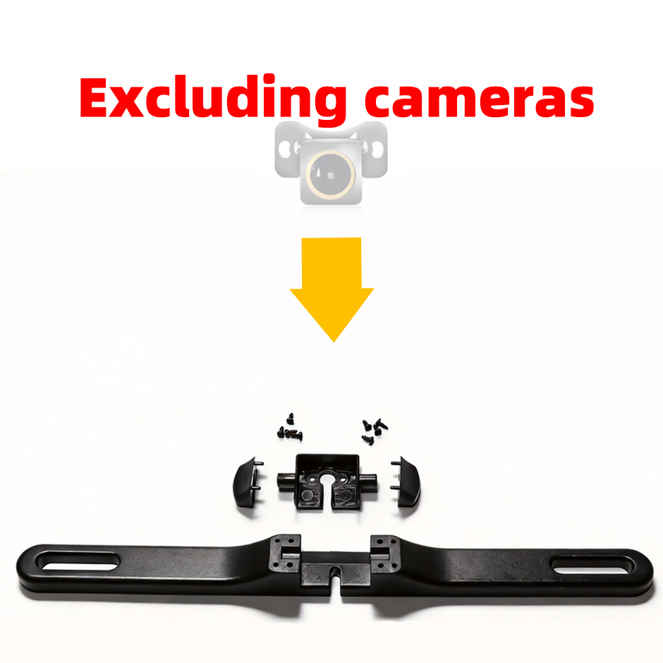 License Plate Backup Camera Frame Mount - Rear View Backup Camera License Plate