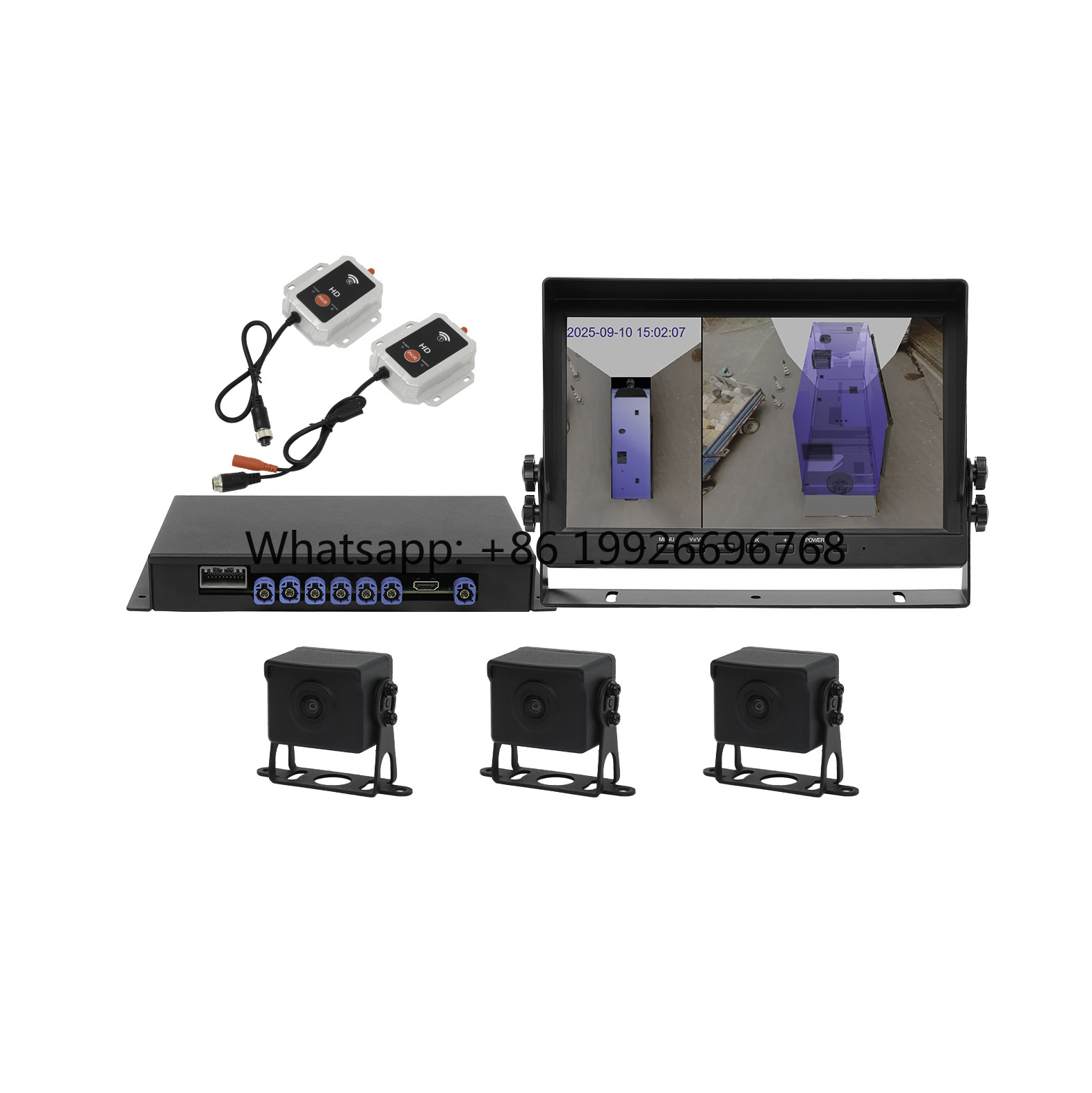 360 Degree Bird View Car Camera System - 2026 Bird Eyes 3D HD 1080P