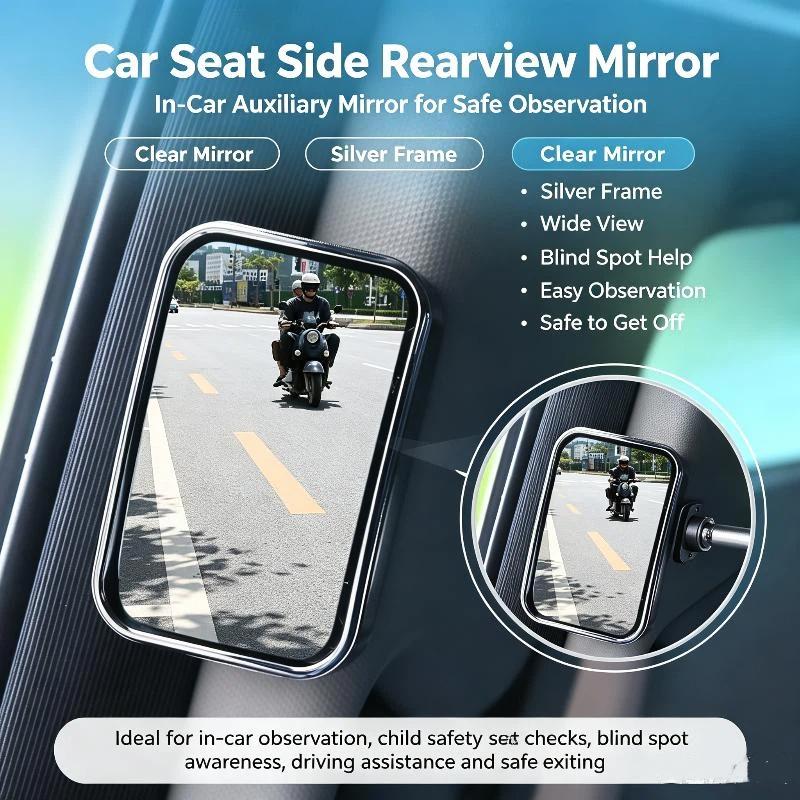 Blind Spot Mirror Wide Angle Convex 2Pcs - 2pcs Rearview Mirror for Back Passenger