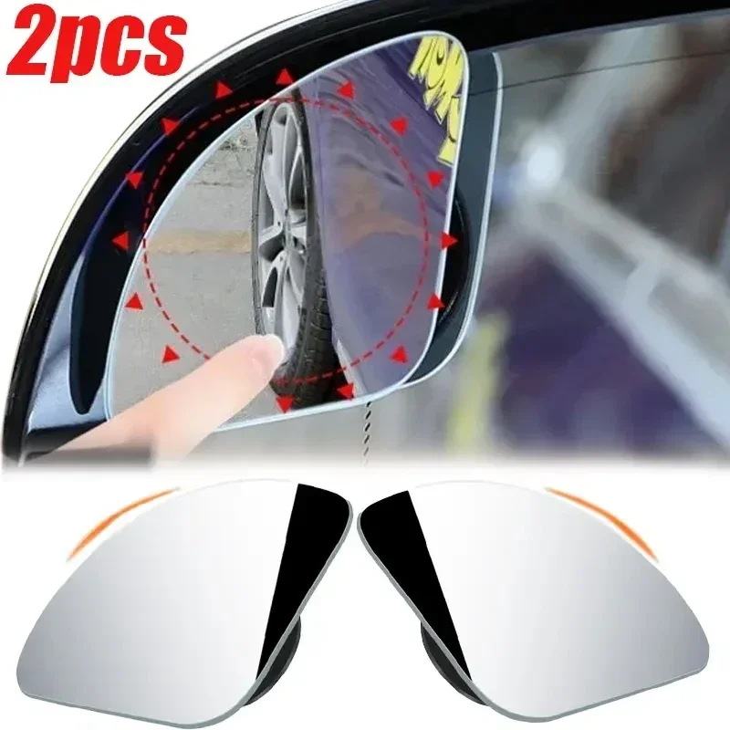 2pcs Car Auxiliary Blind Spot  - Blind Spot Mirror Wide Angle Convex 2Pcs review and price