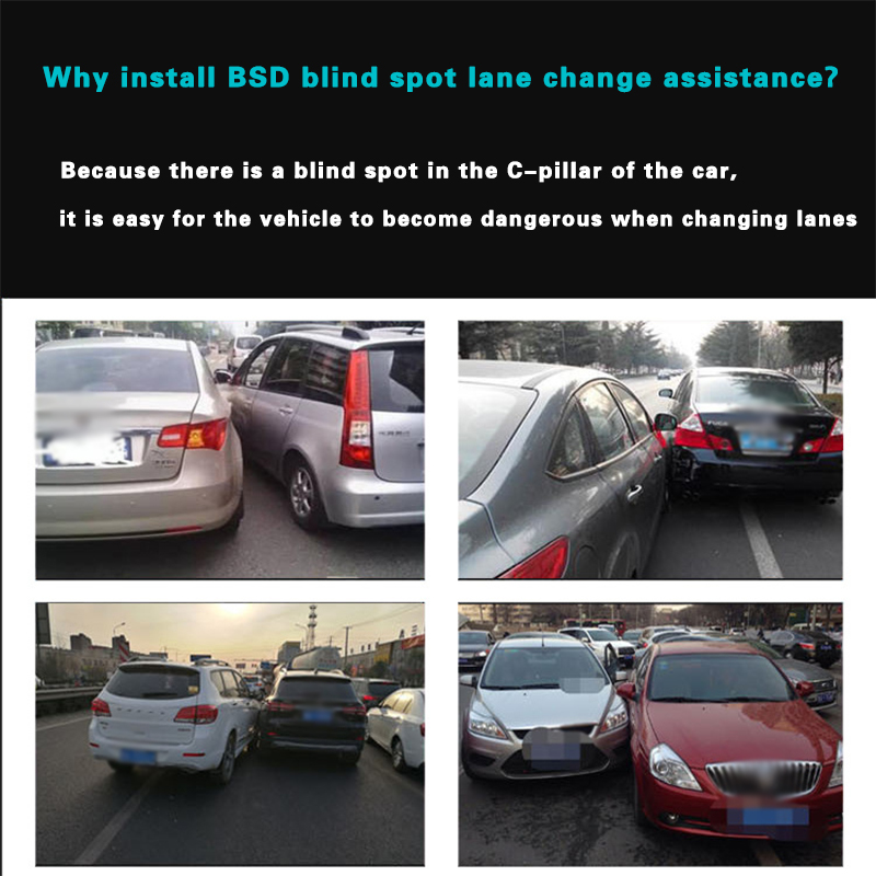 Car BSD Blind Spot Monitoring  - Blind Spot Detection System 24Ghz Radar review and price