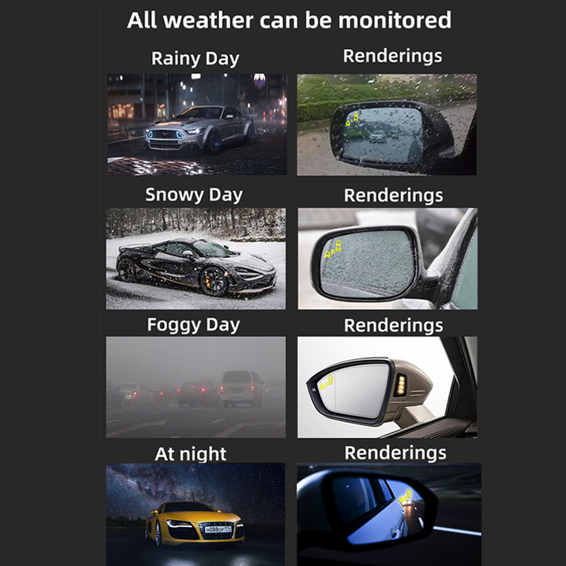 Car BSD Blind Spot Monitoring  - Blind Spot Detection System 24Ghz Radar review and price