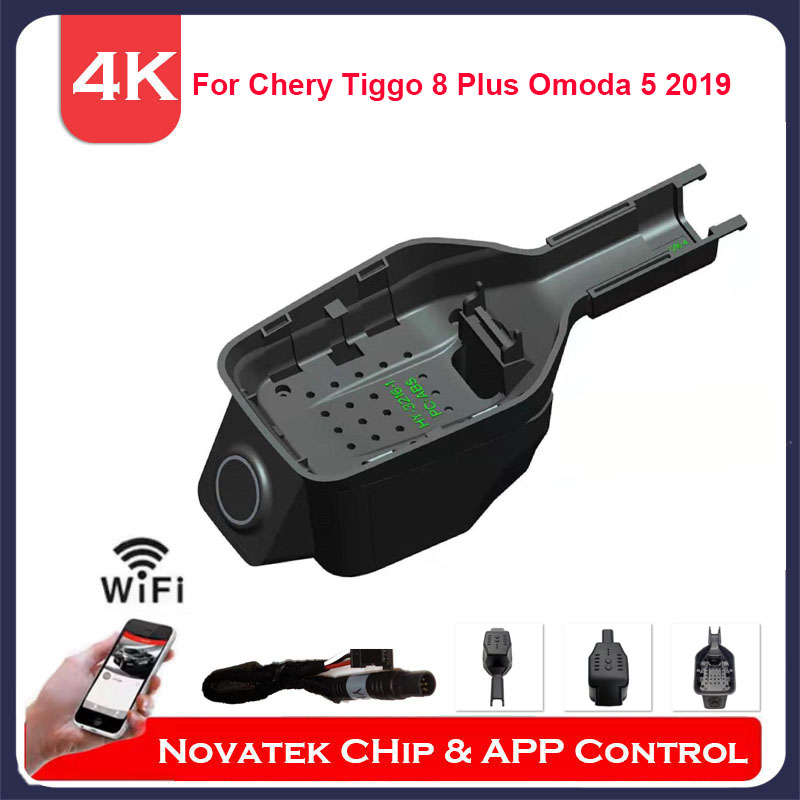 4K Front And Rear Cam Wifi Das - Car Parking Sensor 8 Sensor Front Rear review and price
