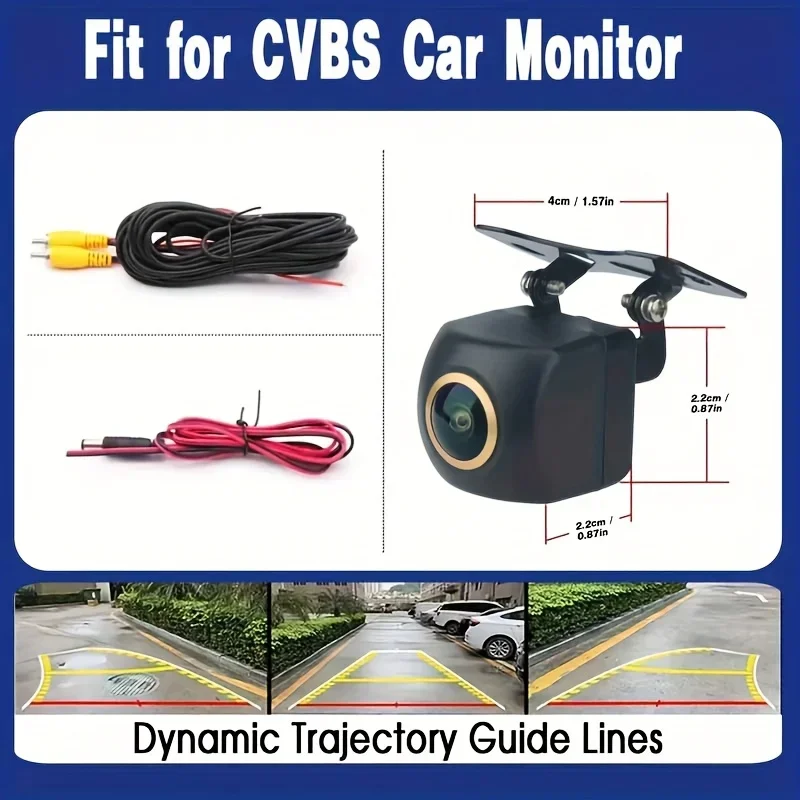 Dynamic Trajectory Fisheye Rev - 360 Degree Bird View Car Camera System review and price