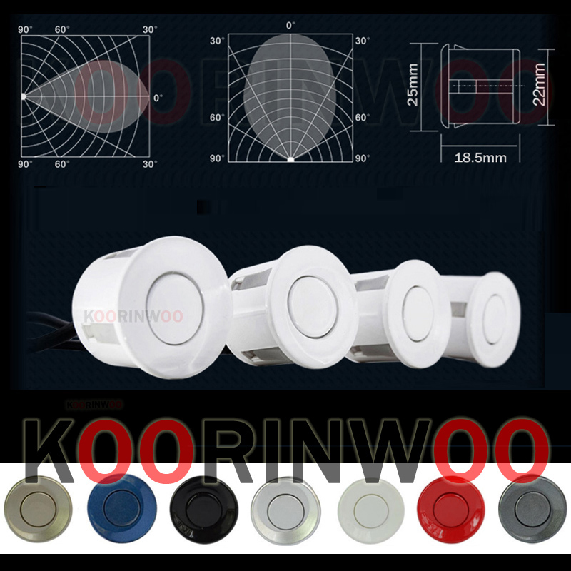 Koorinwoo Parktronic For Car a - Car Parking Sensor 8 Sensor Front Rear review and price