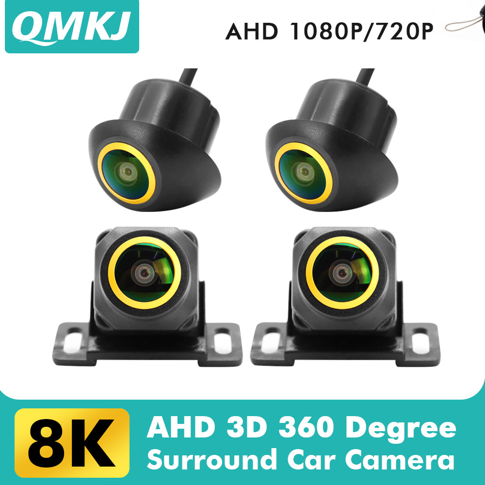 QMKJ 360 Degree Surround Camer - 360 Degree Bird View Car Camera System review and price