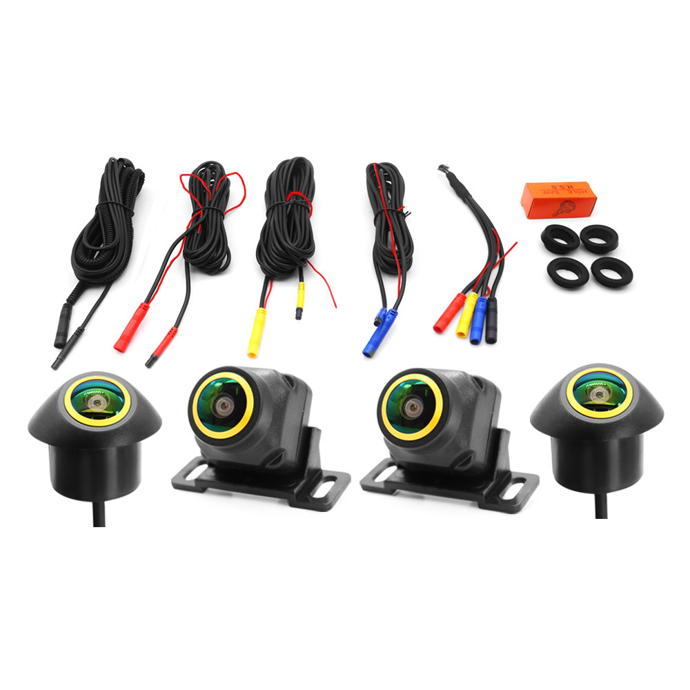 QMKJ 360 Degree Surround Camer - 360 Degree Bird View Car Camera System review and price