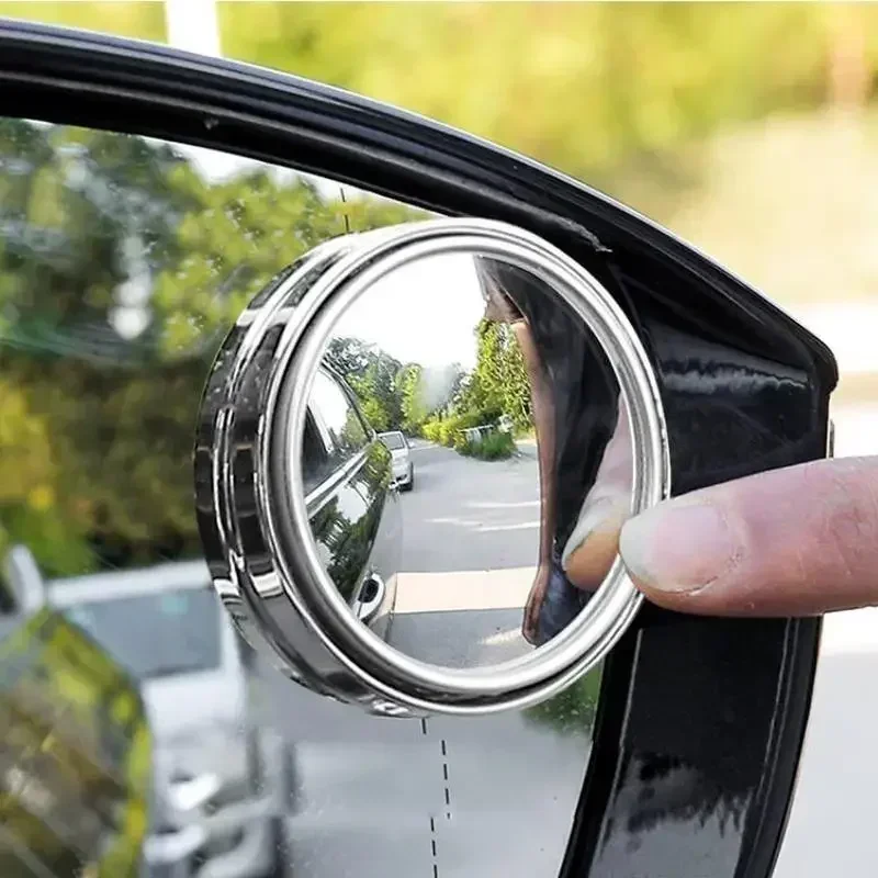 2Pcs Car Round Frame Convex Bl - Blind Spot Mirror Wide Angle Convex 2Pcs review and price