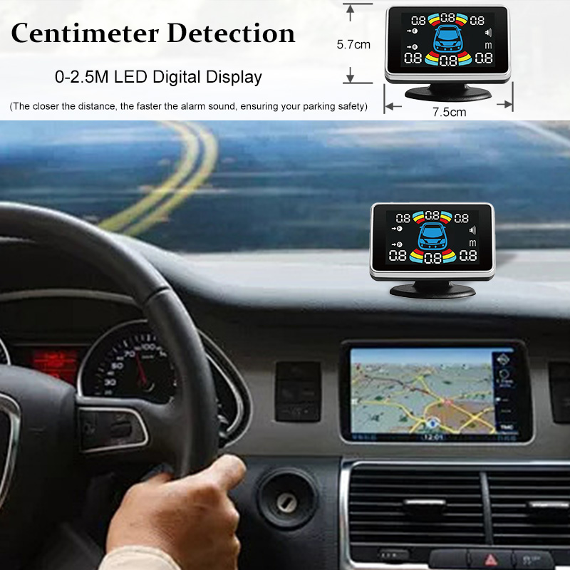 8 Parktronic Parking Sensors K - Car Parking Sensor 8 Sensor Front Rear review and price
