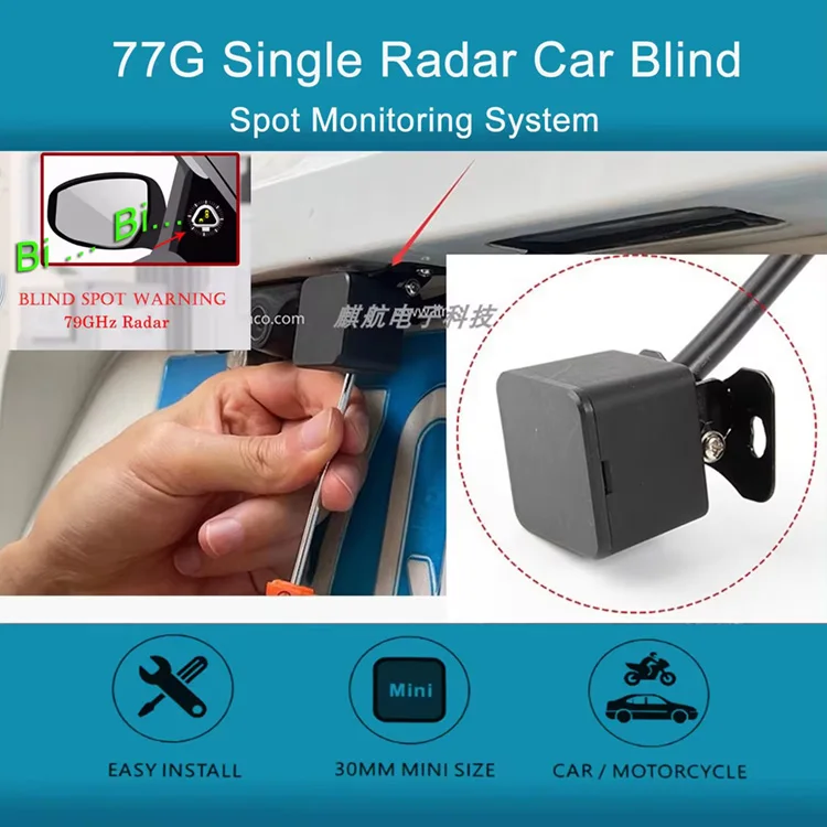 Universal 24ghz 77ghz bsd bsm  - Blind Spot Detection System 24Ghz Radar review and price