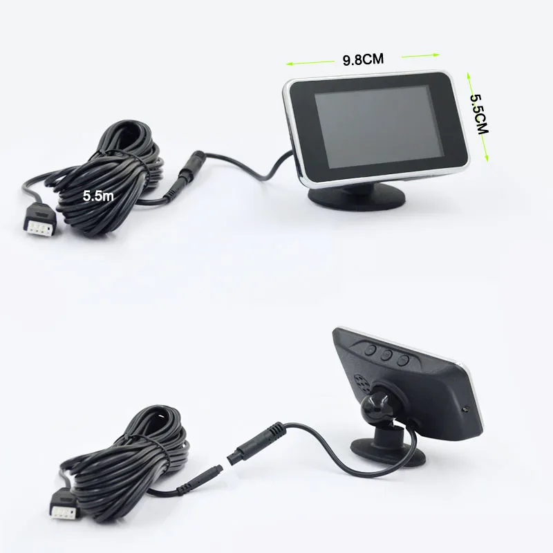 Parktronic Reverse 4/6/8 Parki - Car Parking Sensor 8 Sensor Front Rear review and price