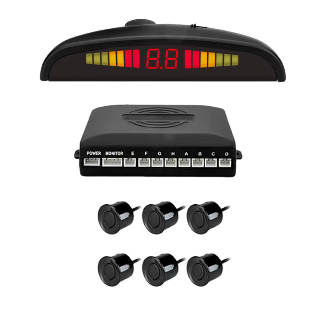 Universal Car Reverse Radar Se - Parking Sensor Buzzer Display Indicator review and price
