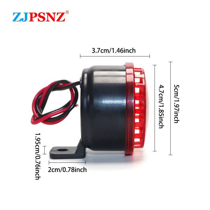 6 Tones With Light Alarm Buzze - Car Warning Buzzer Alarm Speaker Beeper review and price