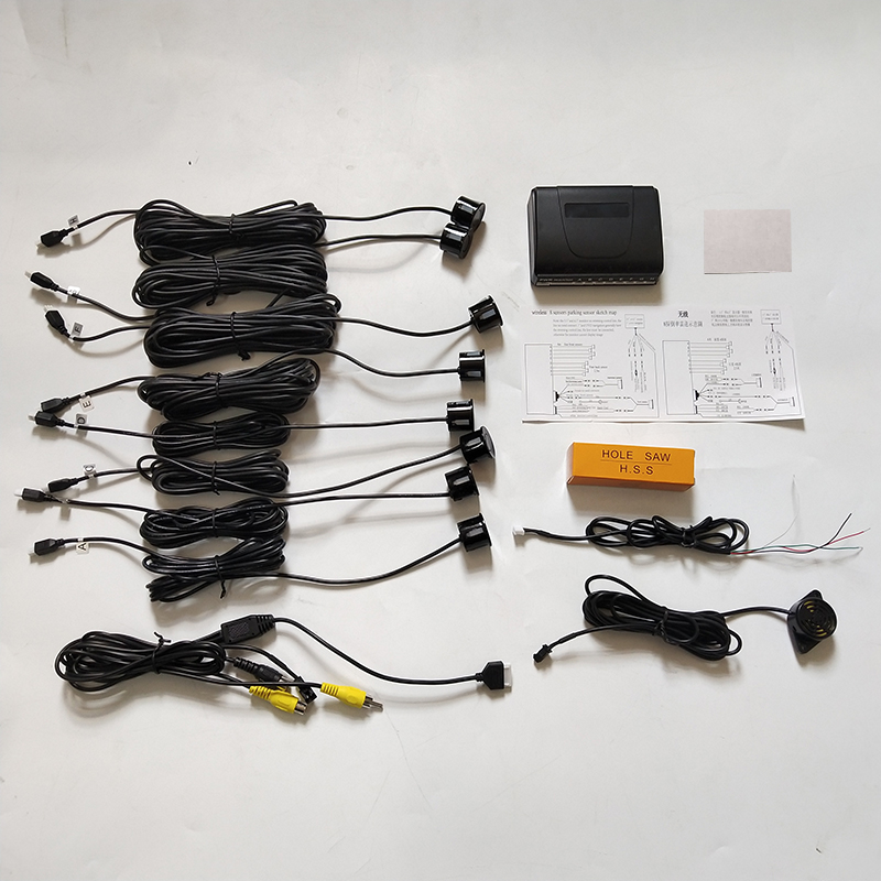 CITYCARAUTO Universal 8 Sensor - Car Parking Sensor 8 Sensor Front Rear review and price