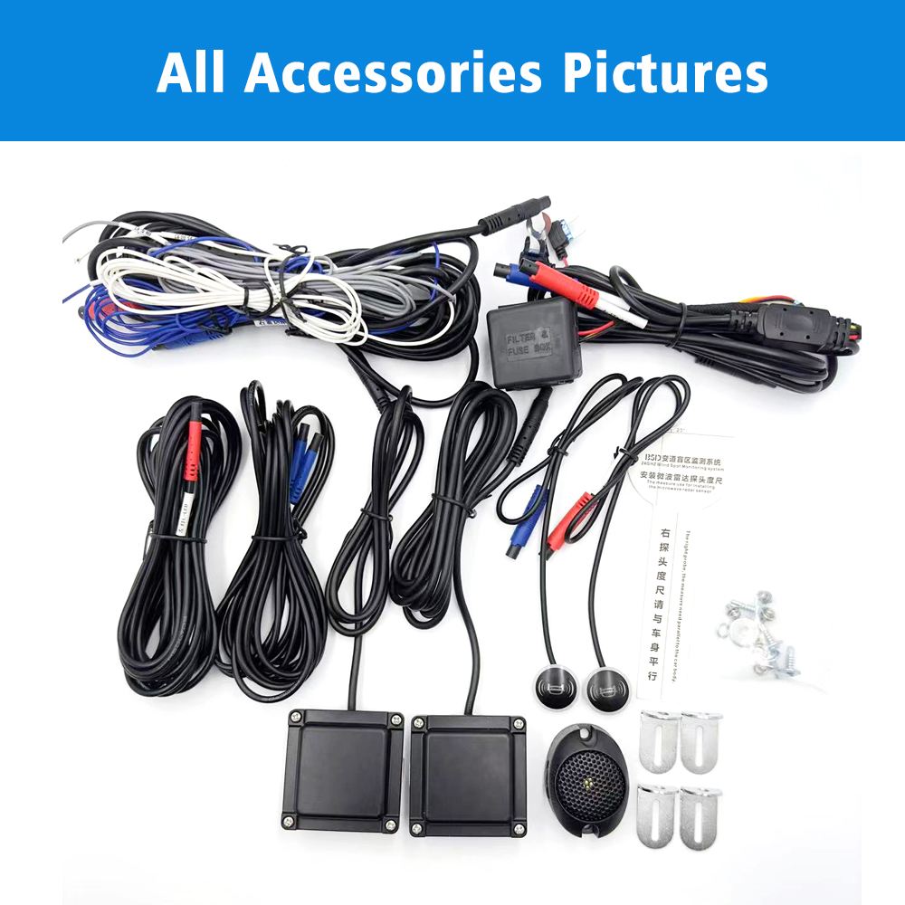 Car BSD Blind Area Spot Detect - Blind Spot Detection System 24Ghz Radar review and price