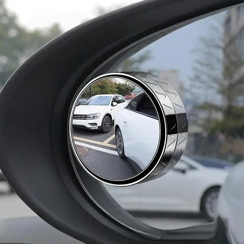 2Pcs Car Rearview Sucker Mirro - Blind Spot Mirror Wide Angle Convex 2Pcs review and price