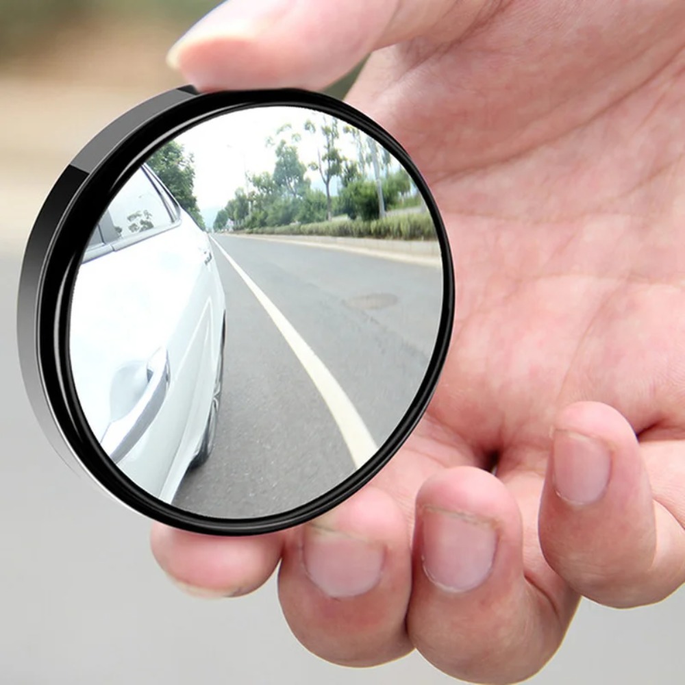 2Pcs 360 Degree Adjustable Bli - Blind Spot Mirror Wide Angle Convex 2Pcs review and price