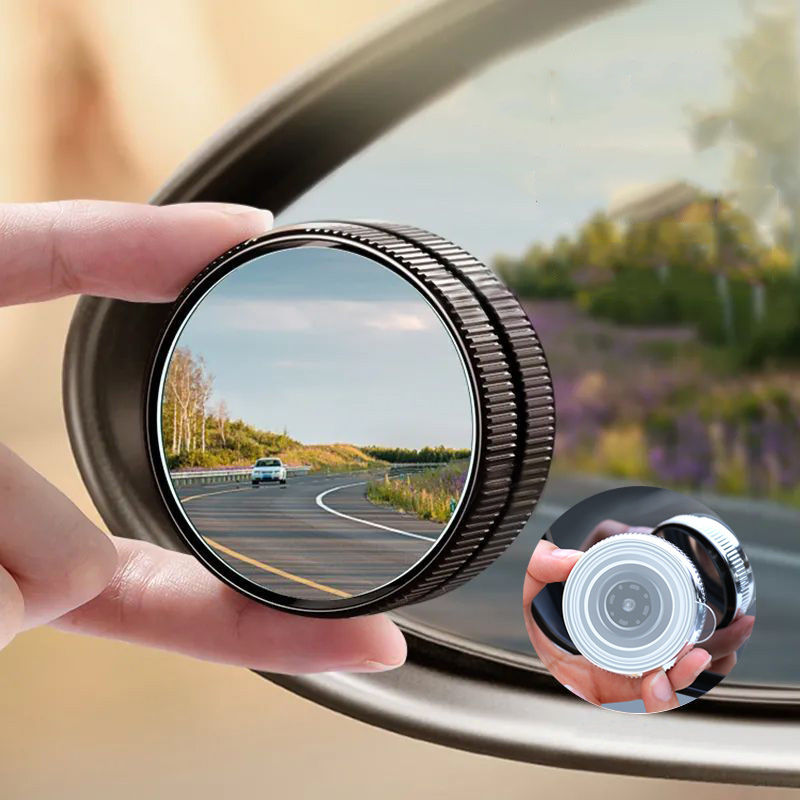 2PCS Car Rearview Mirrors 360  - Blind Spot Mirror Wide Angle Convex 2Pcs review and price
