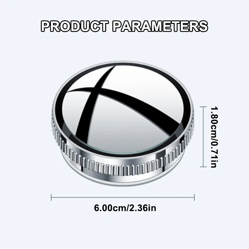 2PCS Car Rearview Mirrors 360  - Blind Spot Mirror Wide Angle Convex 2Pcs review and price