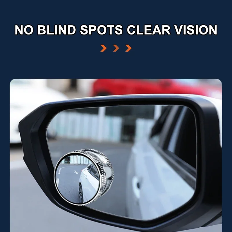 2PCS Car Rearview Mirrors 360  - Blind Spot Mirror Wide Angle Convex 2Pcs review and price
